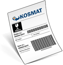 Klebeetiketten